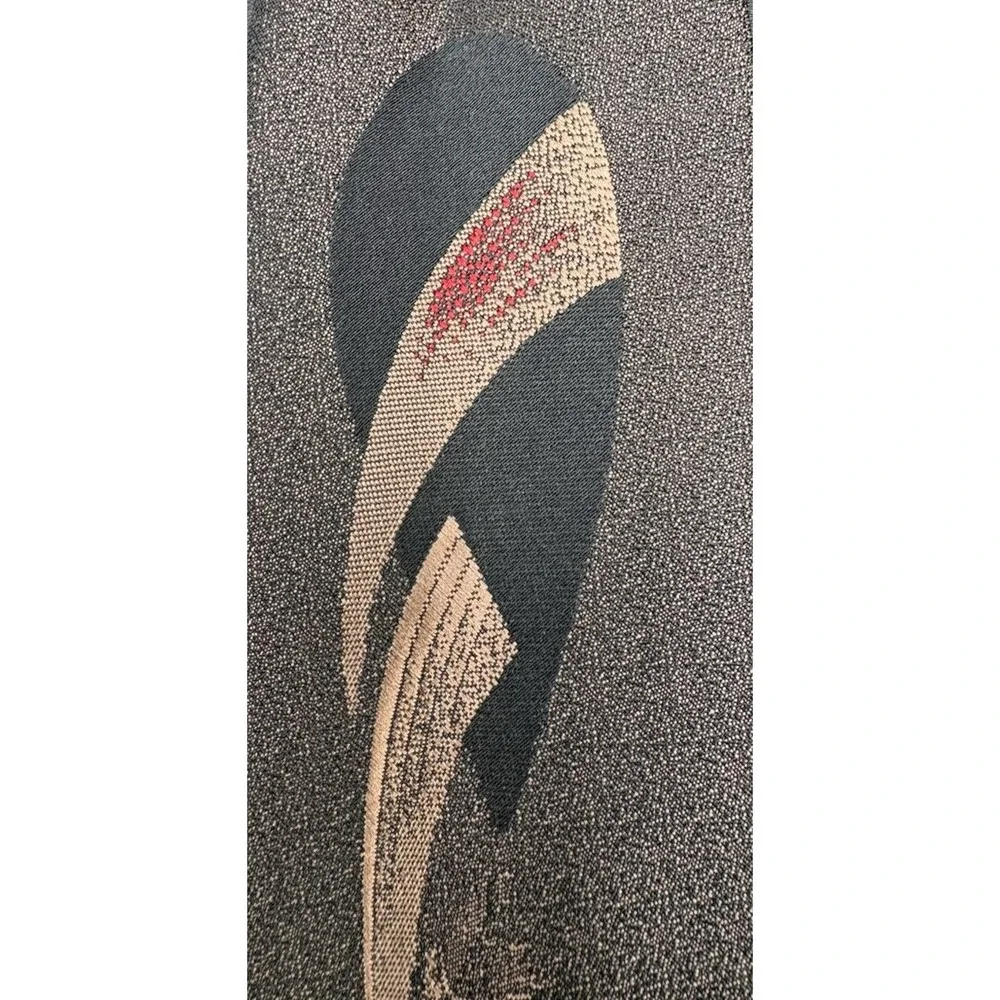 Vtg Starcy Men's Tie British Cravats of Distinction Clip on Geometric Tie GUC